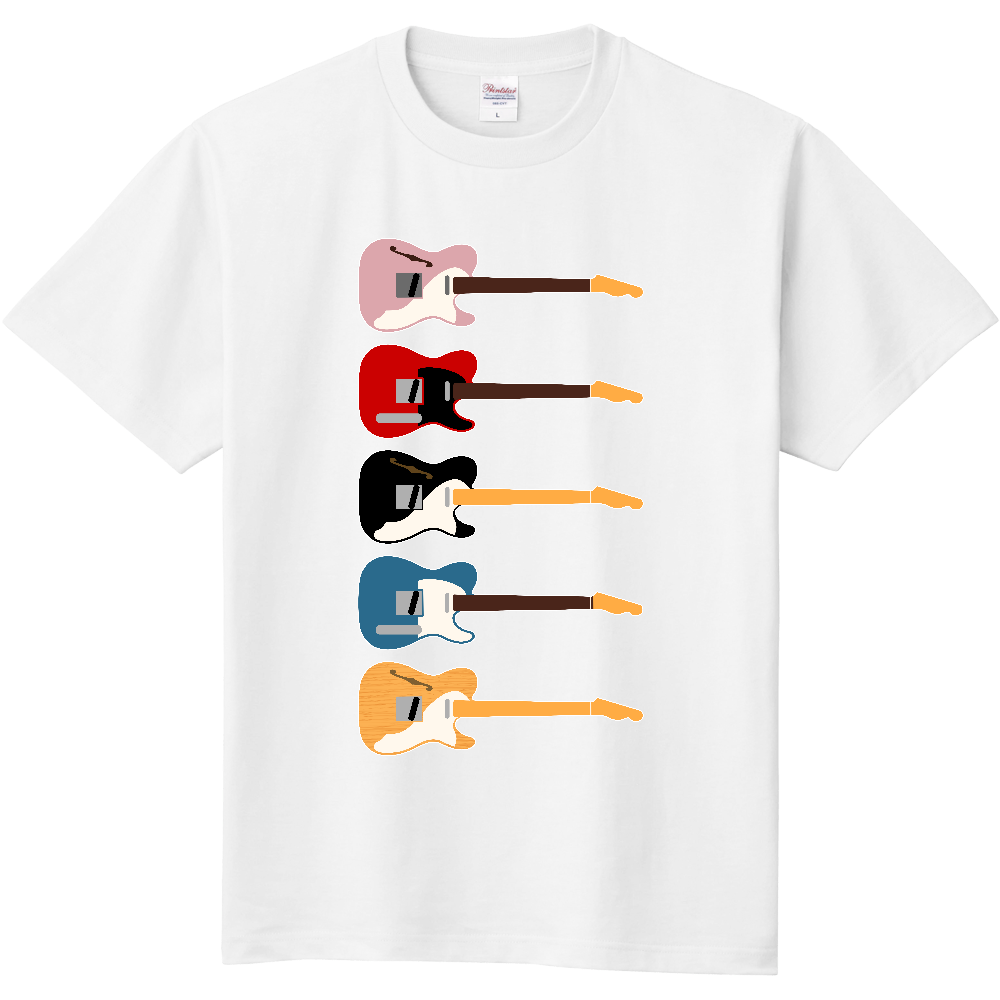 ギターがズラリ