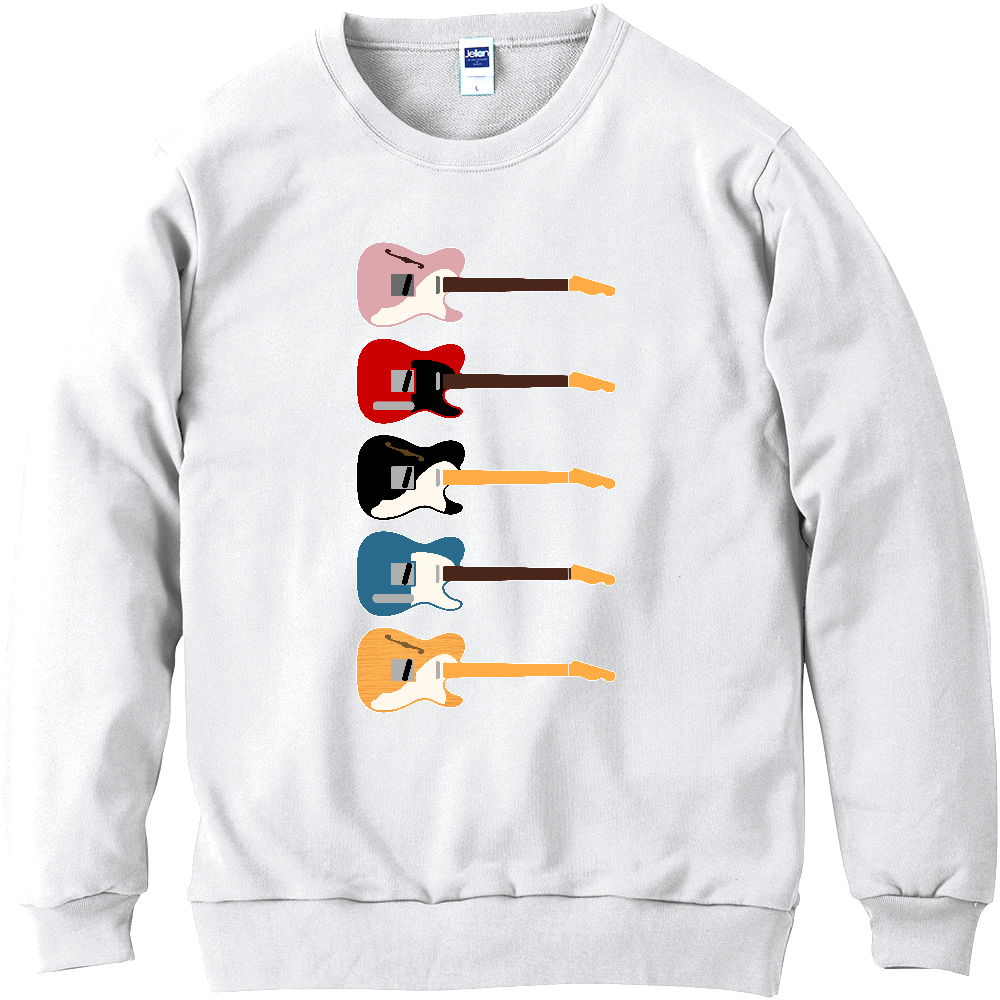 ギターがズラリ