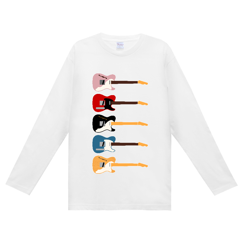 ギターがズラリ