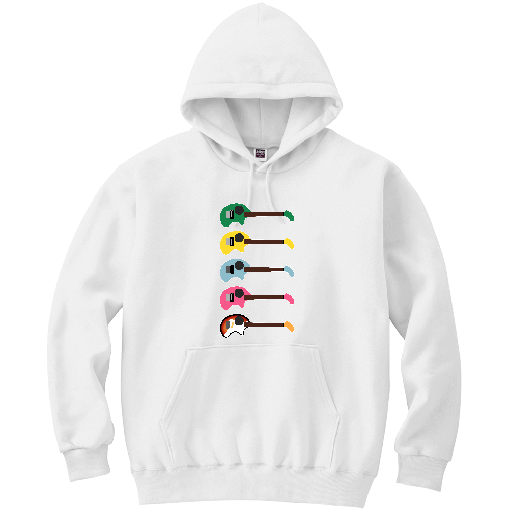 ギターがズラリ