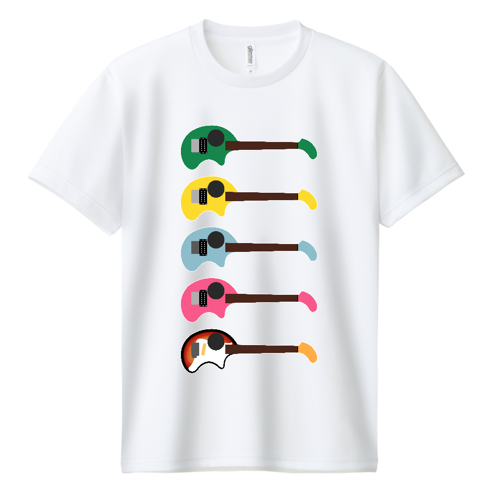 ギターがズラリ