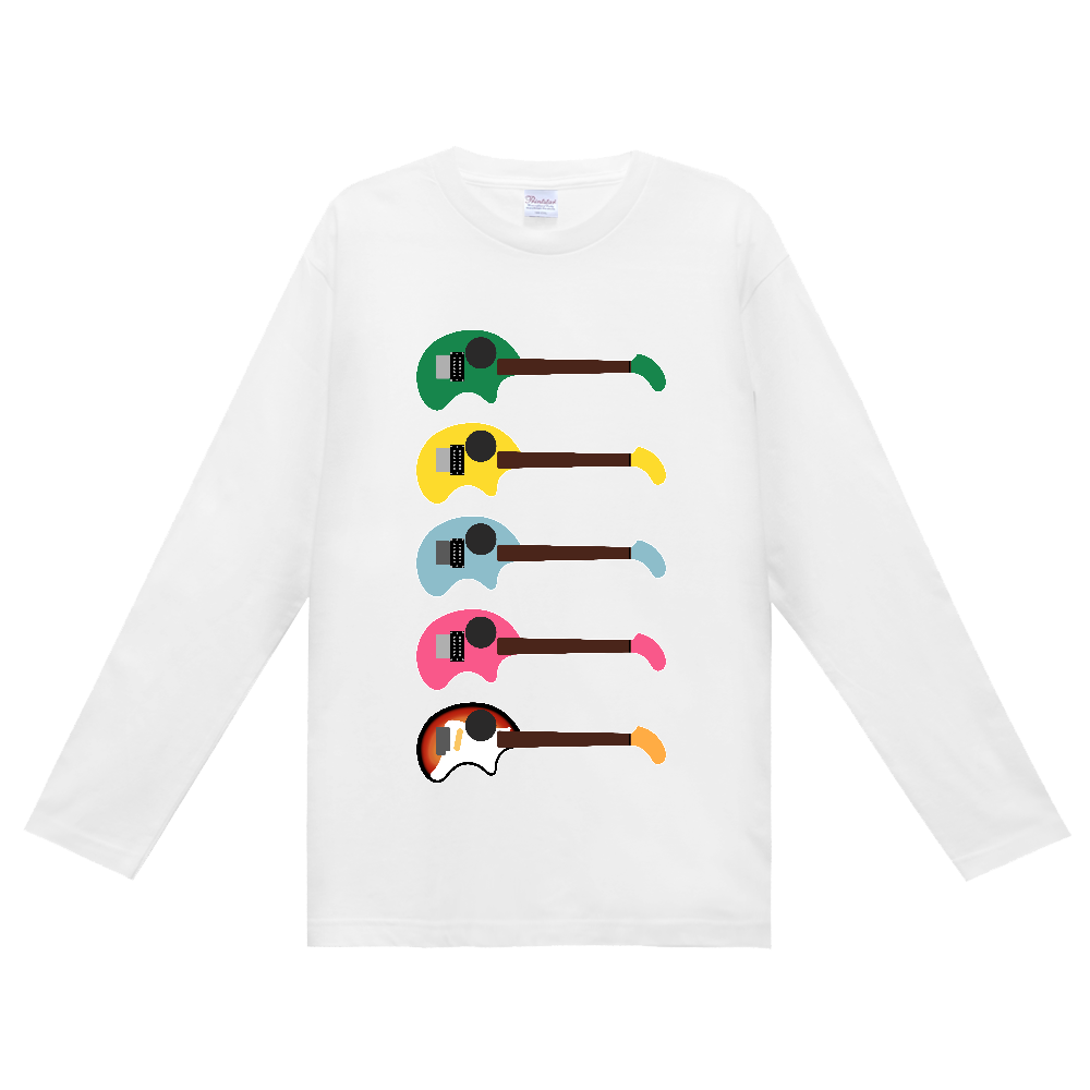 ギターがズラリ