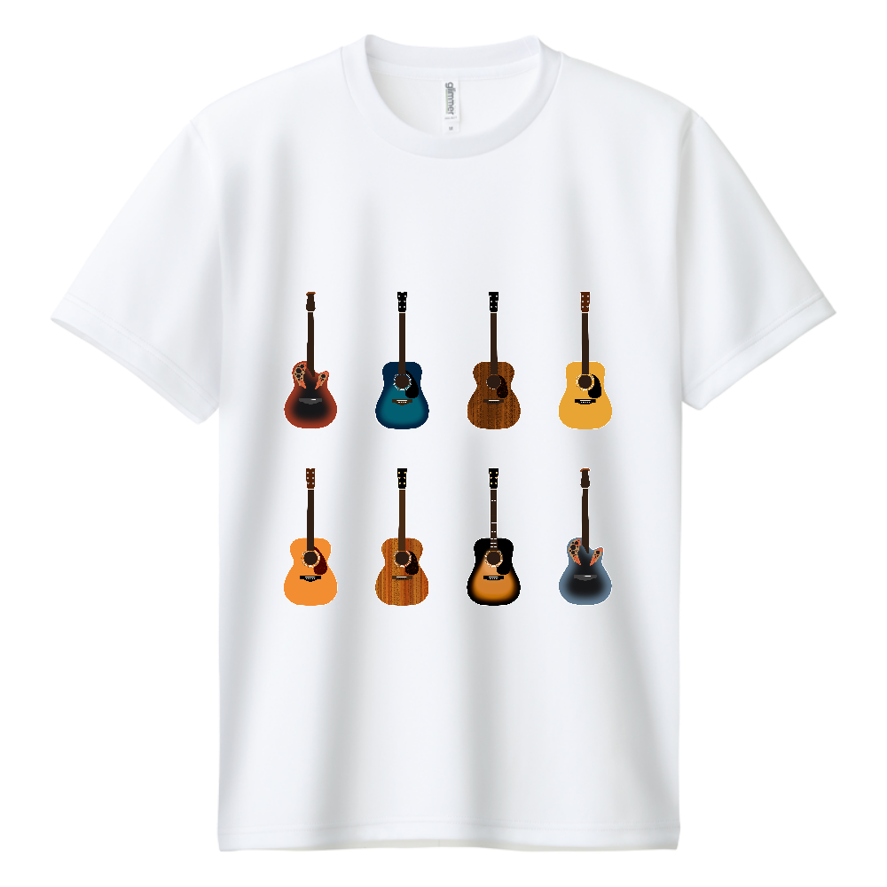 ギターがズラリ