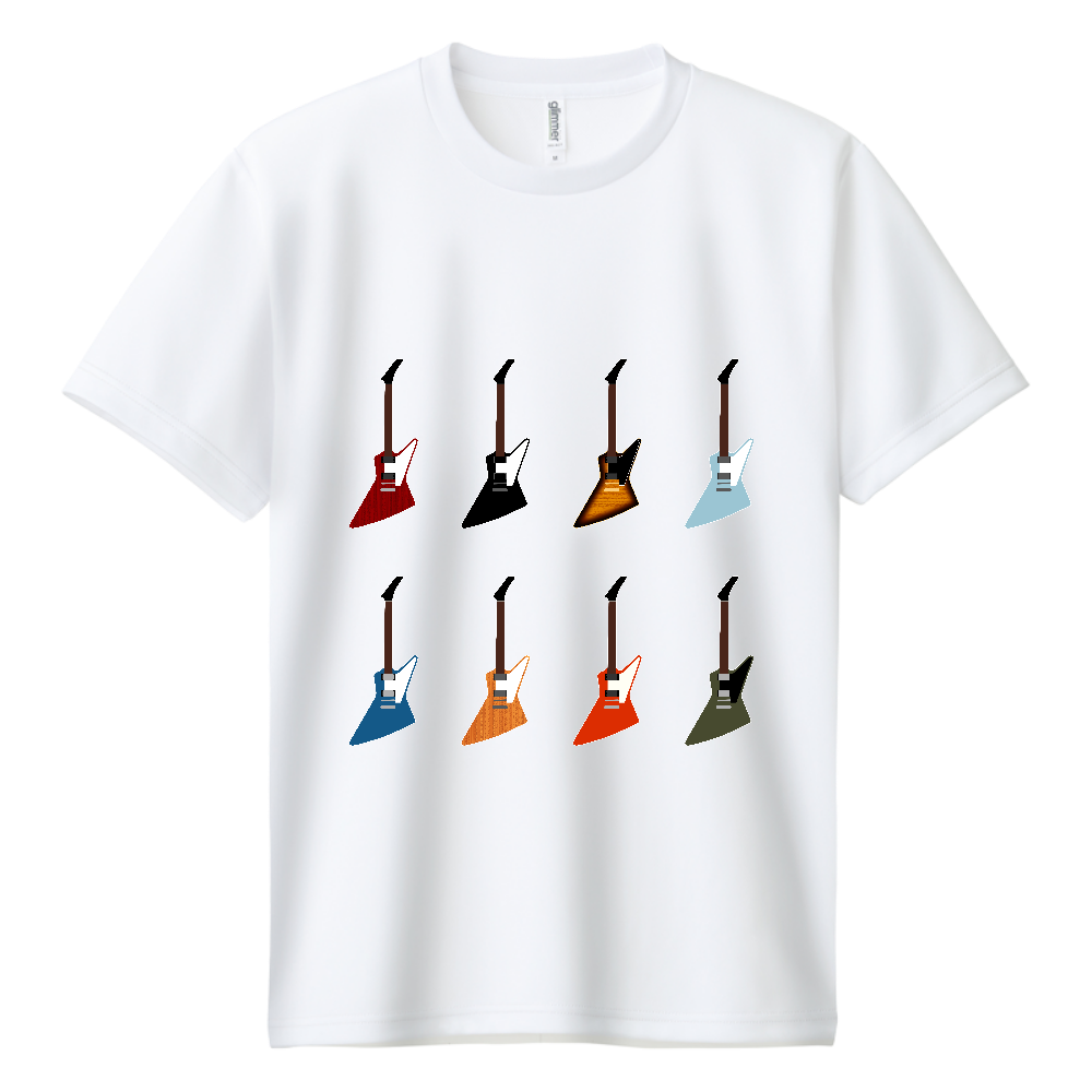 ギターがズラリ