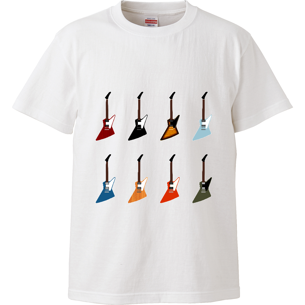 ギターがズラリ