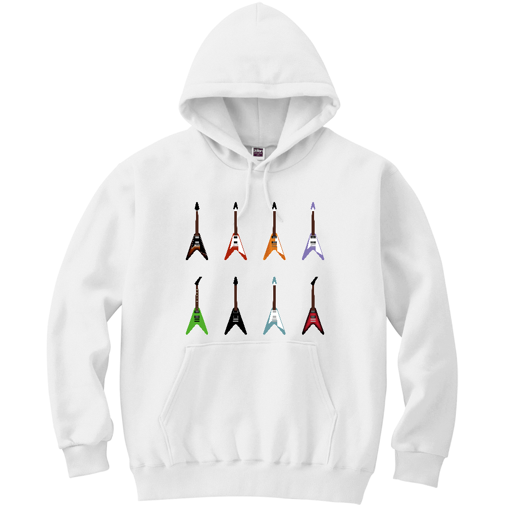 ギターがズラリ