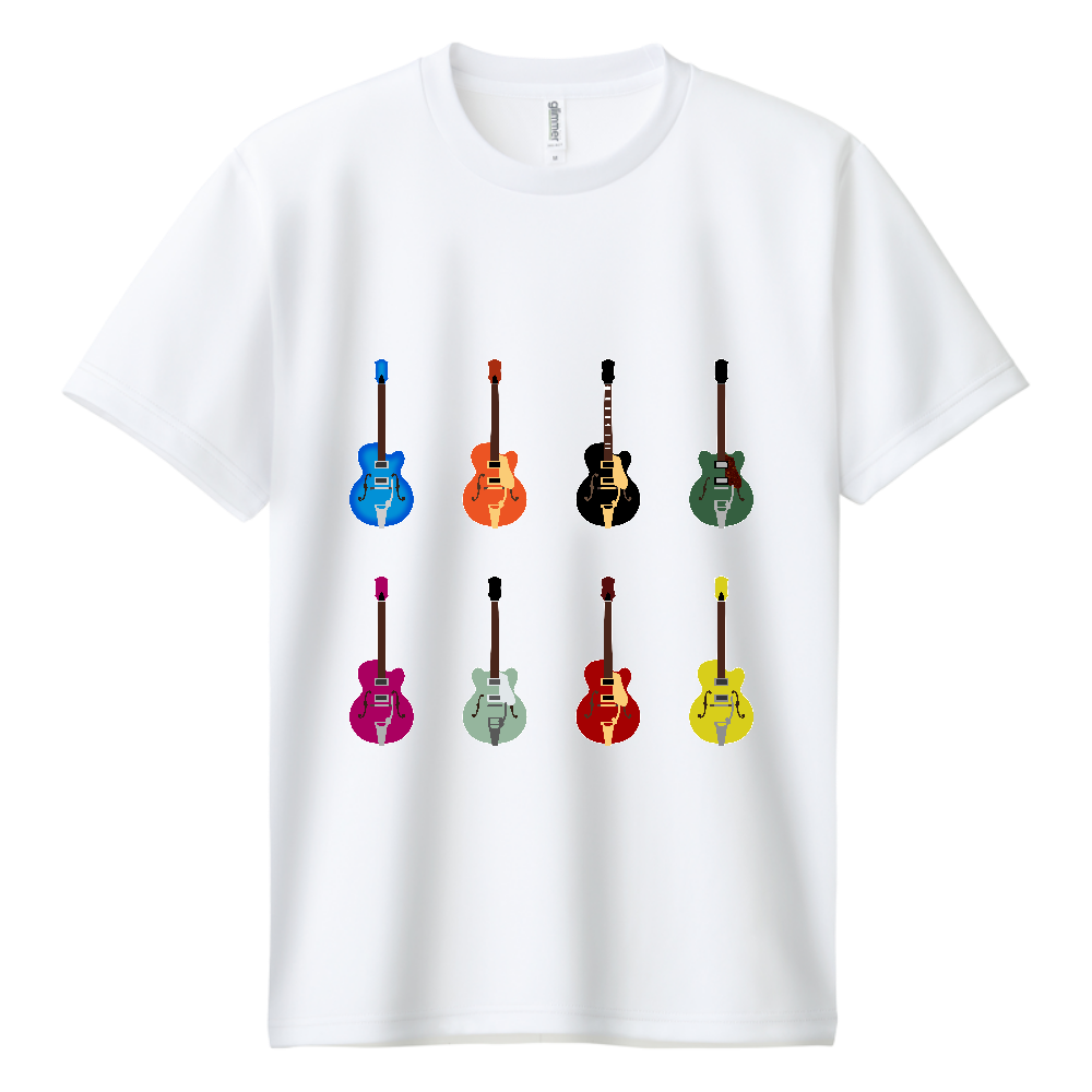 ギターがズラリ