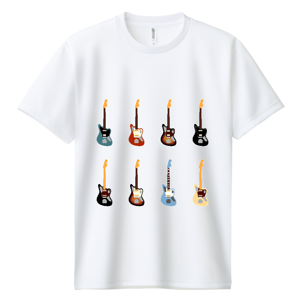 ギターがズラリ