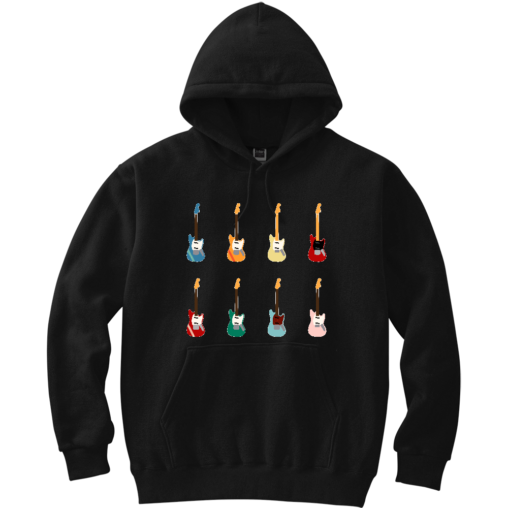 ギターがズラリ