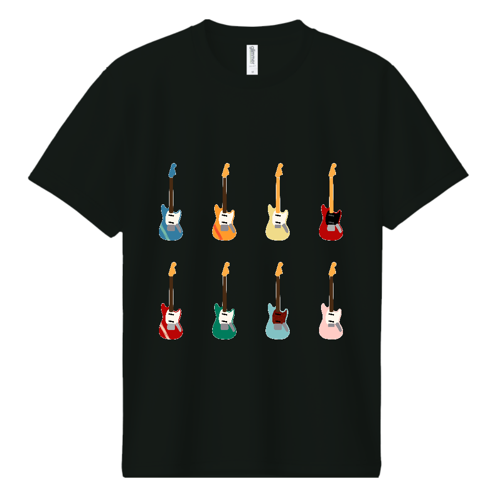 ギターがズラリ