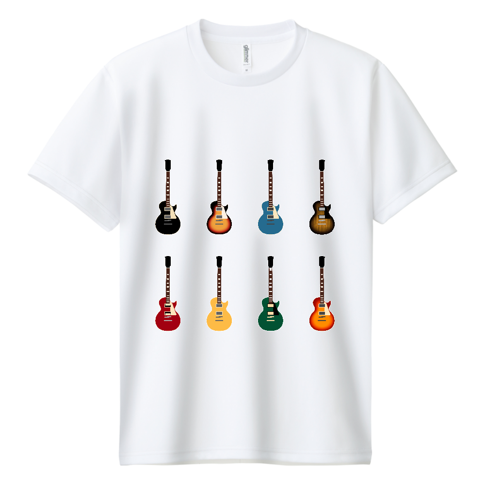 ギターがズラリ