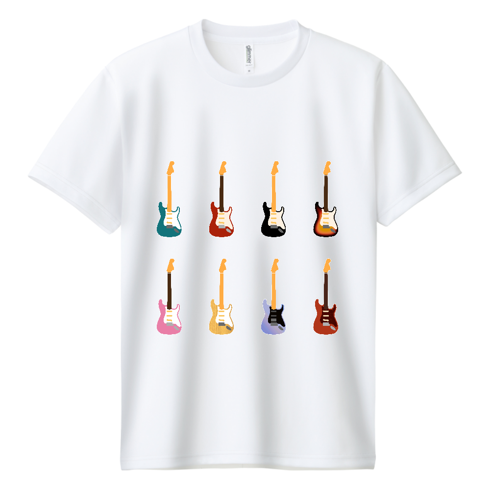 ギターがズラリ