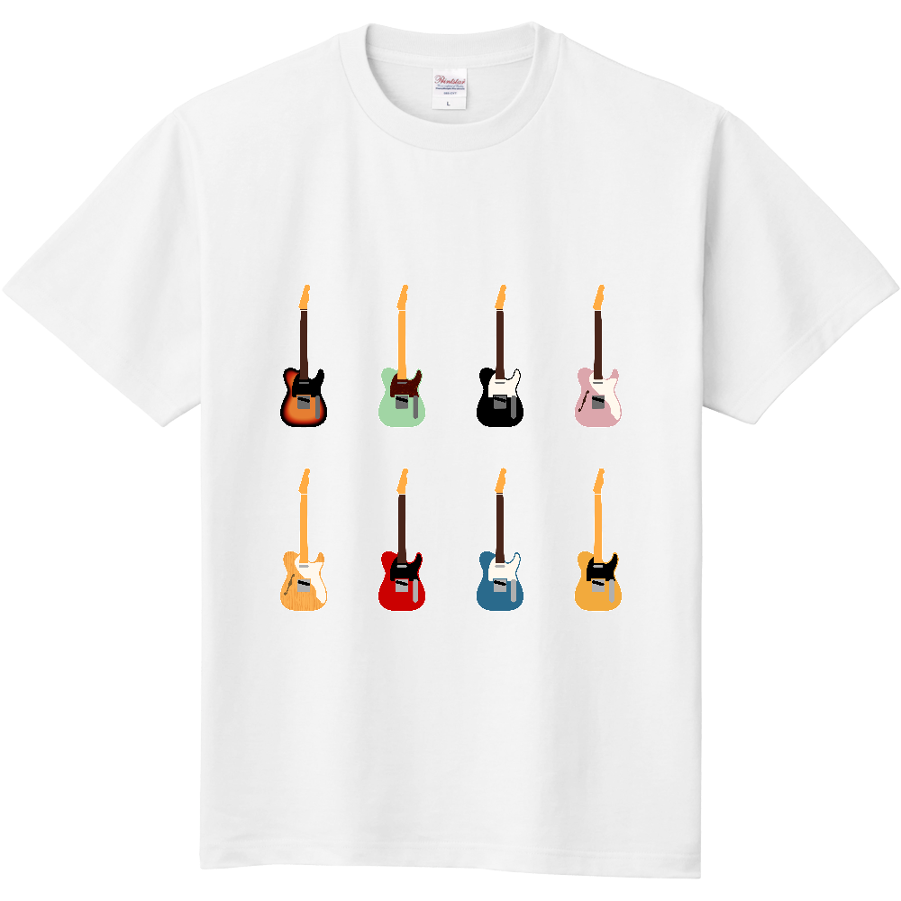 ギターがズラリ