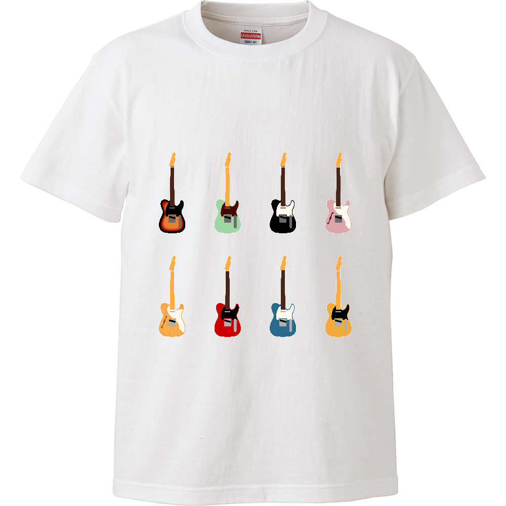 ギターがズラリ