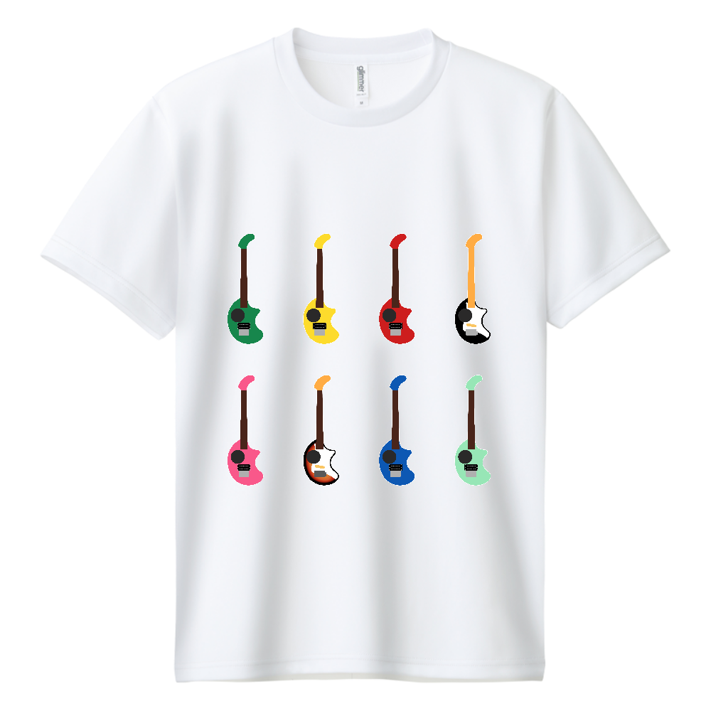 ギターがズラリ