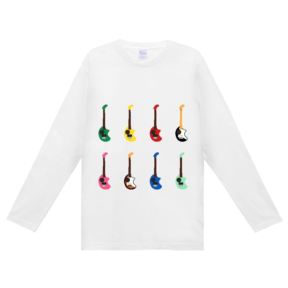 ギターがズラリ