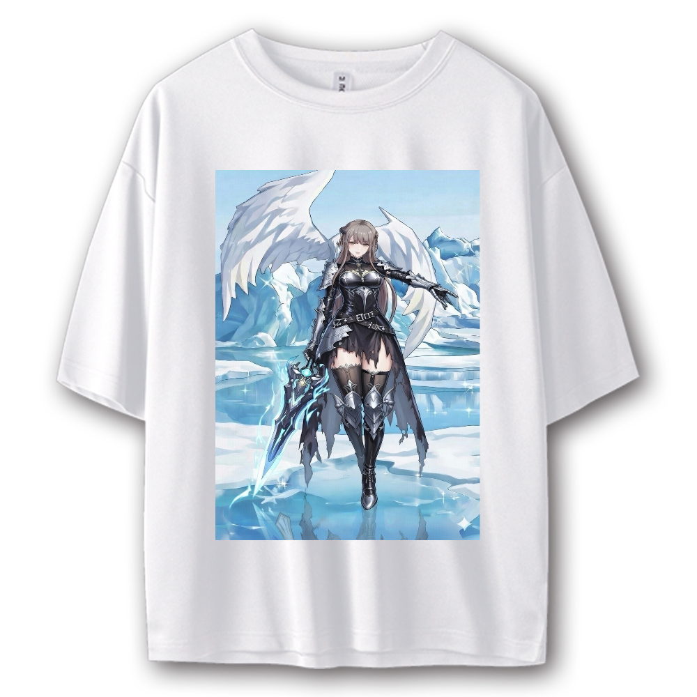 氷の騎士 ストリート系Tシャツ