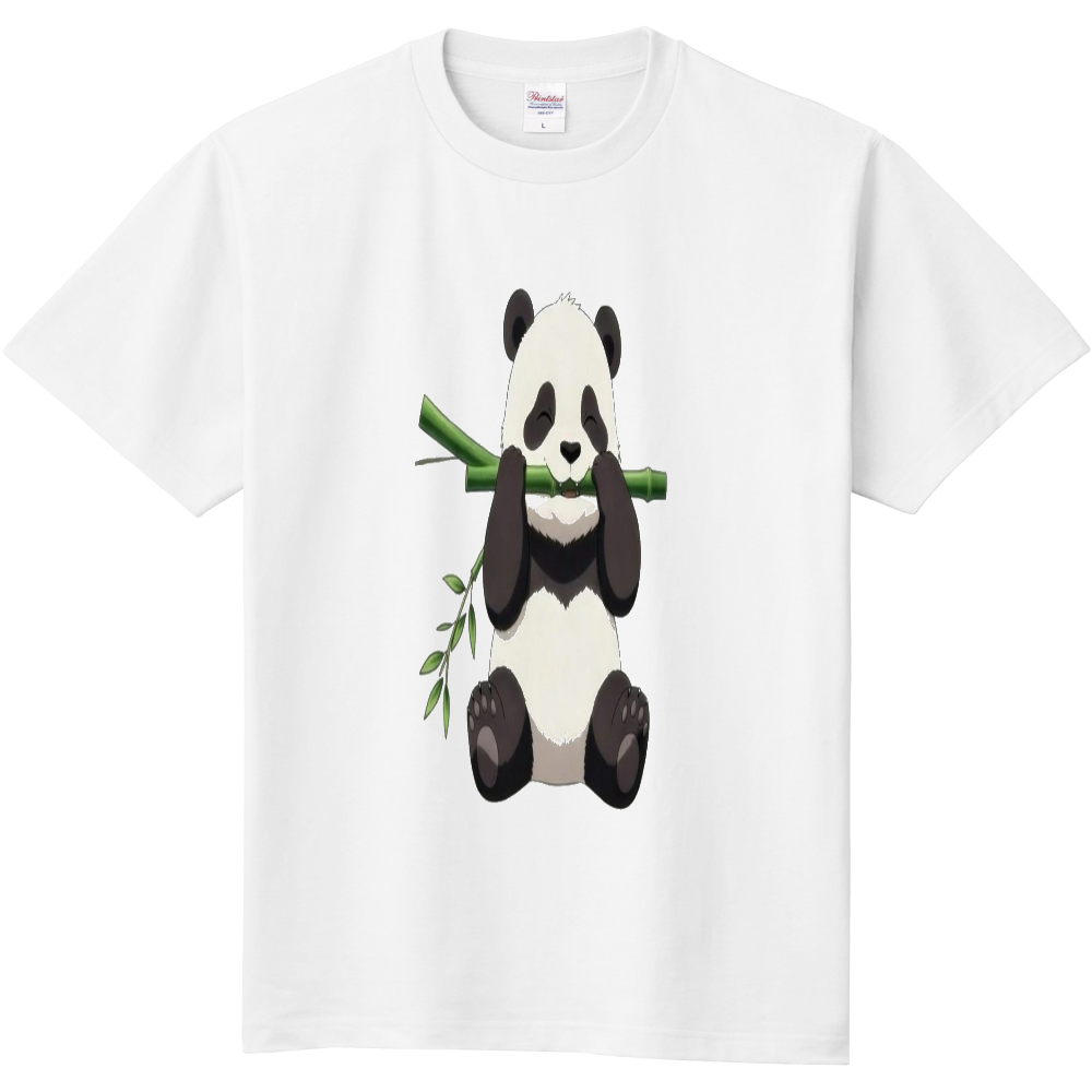 笹でなく竹食うパンダさん 定番Tシャツ