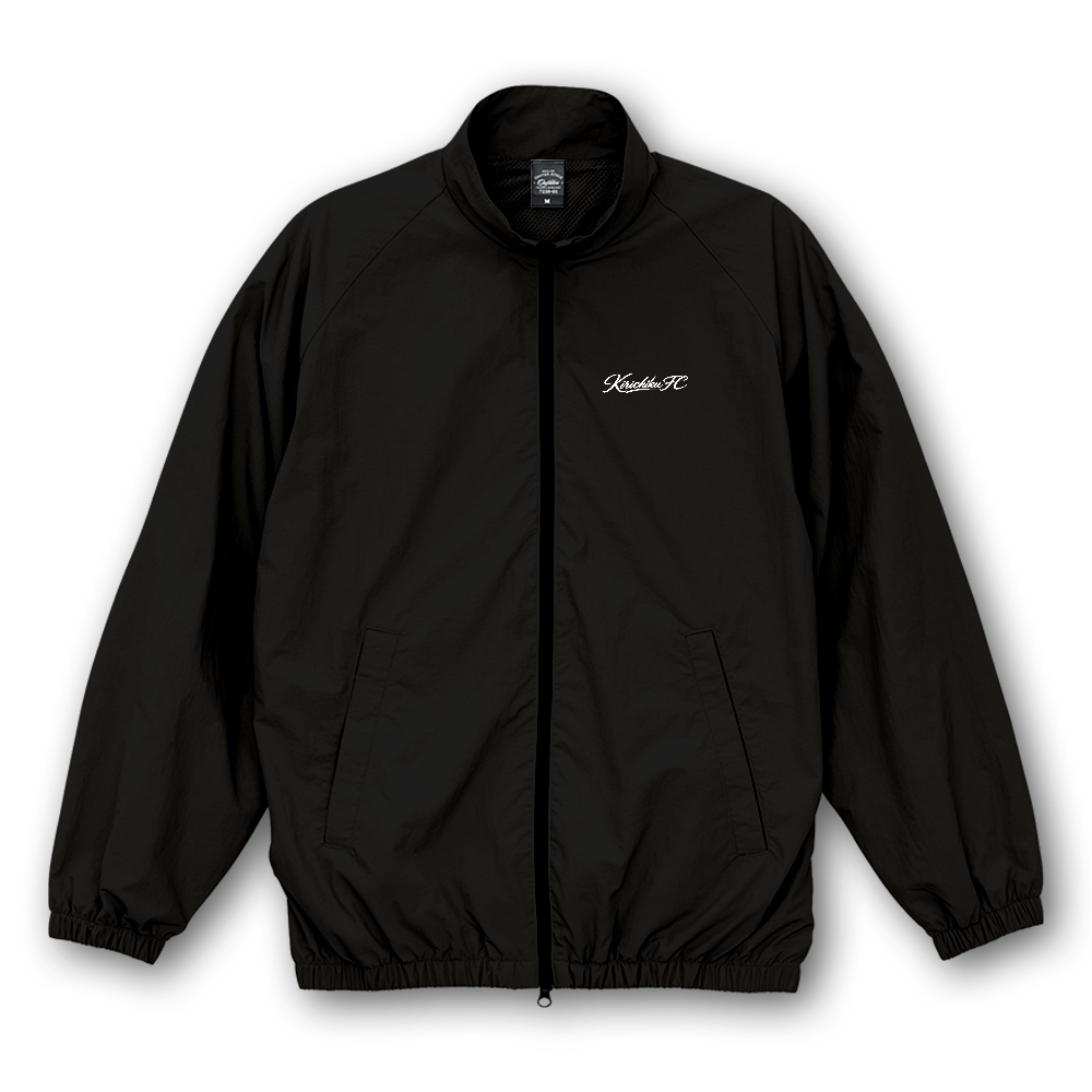 スポーツナイロンジャケット　前後ろ印刷