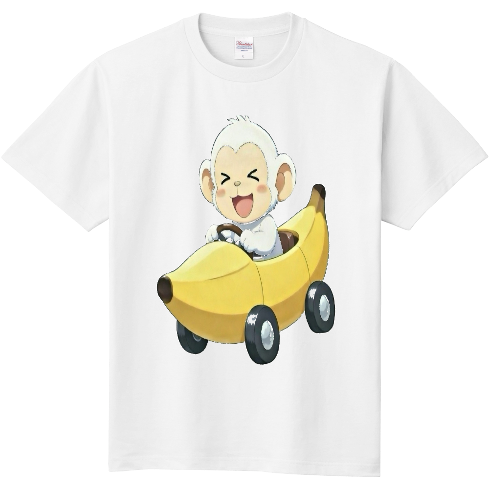 白ちんぱん バナナカードライブ 定番Tシャツ