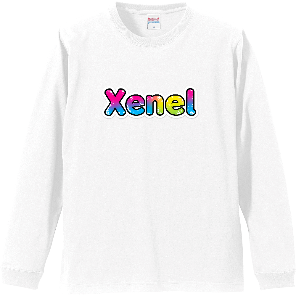 Xenel Rainbow Logo ロングスリーブTシャツ