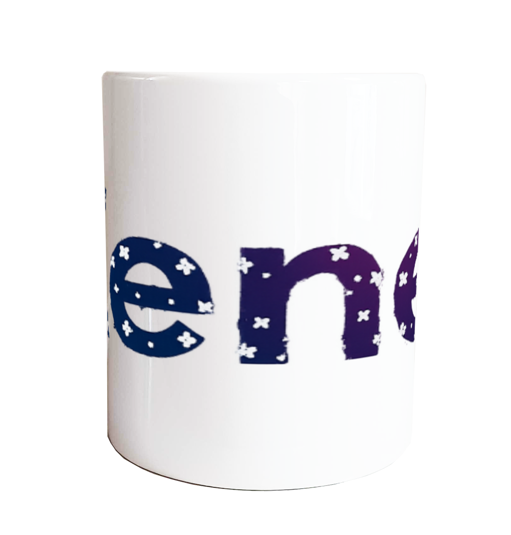 Xenel Snowfall Logo マグカップ