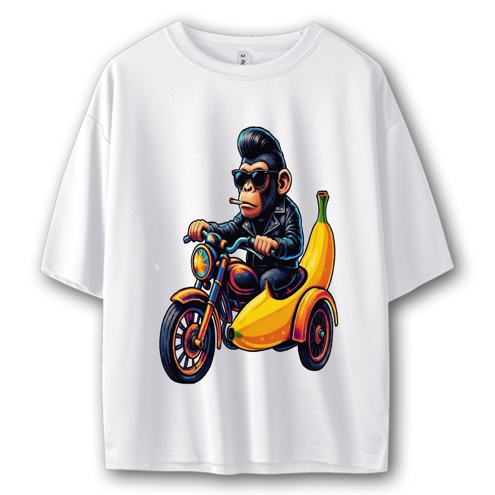 POPなちんぱんライダー ストリート系Tシャツ