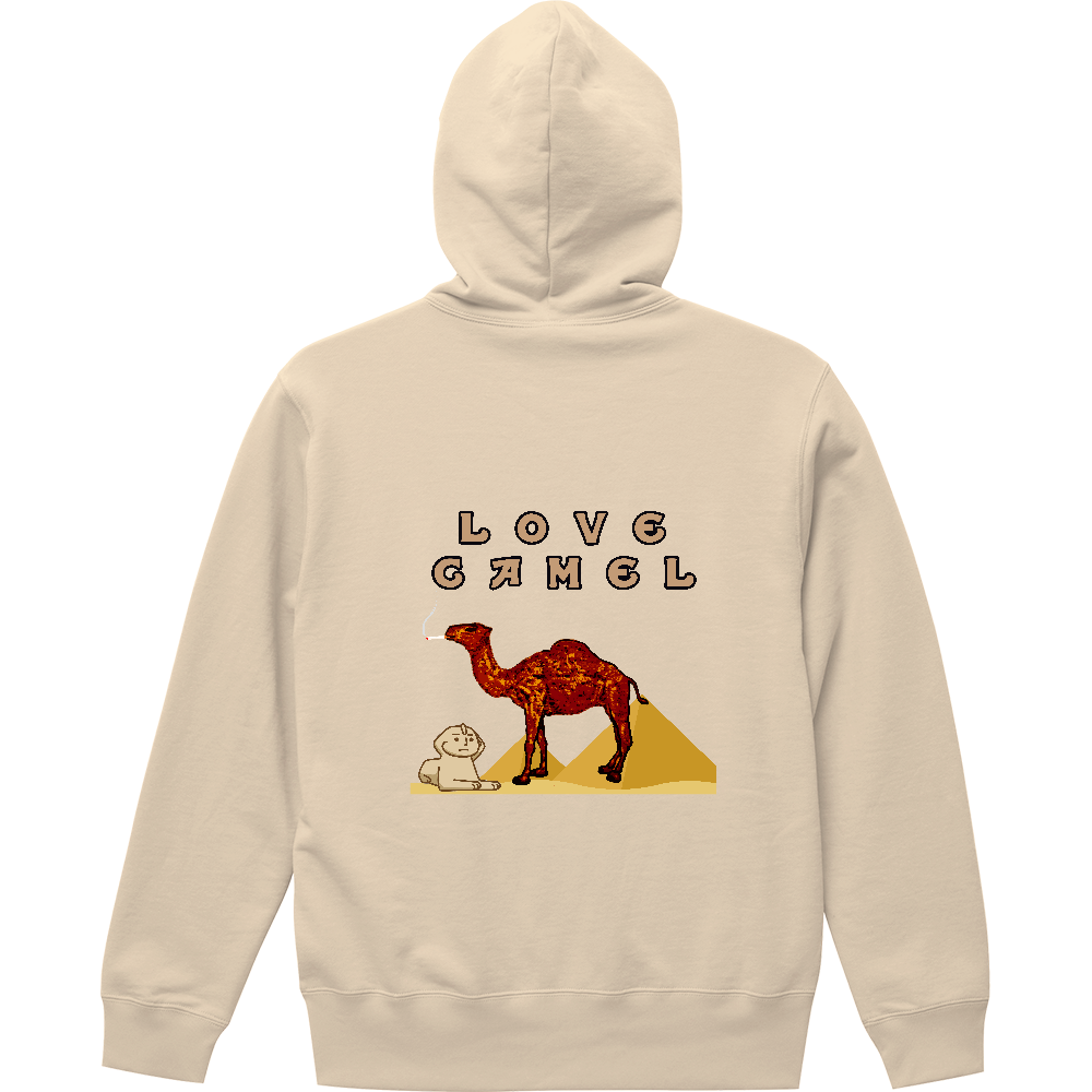 CAMEL 愛煙家用　（ラクダ好き用）　LOVE CAMEL パーカー