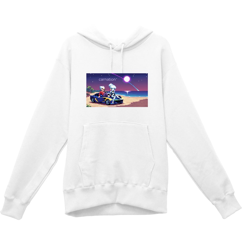 CARNATION PIXパーカー 01ビーチ