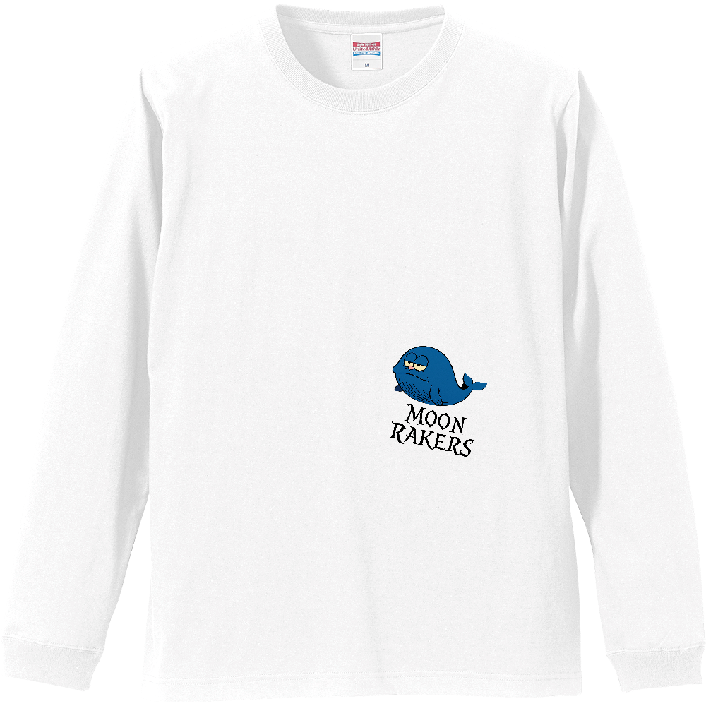 ネムイクジラ long sleeve tee