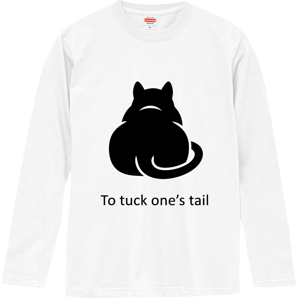 [ロングTシャツ] To tuck one’s tail