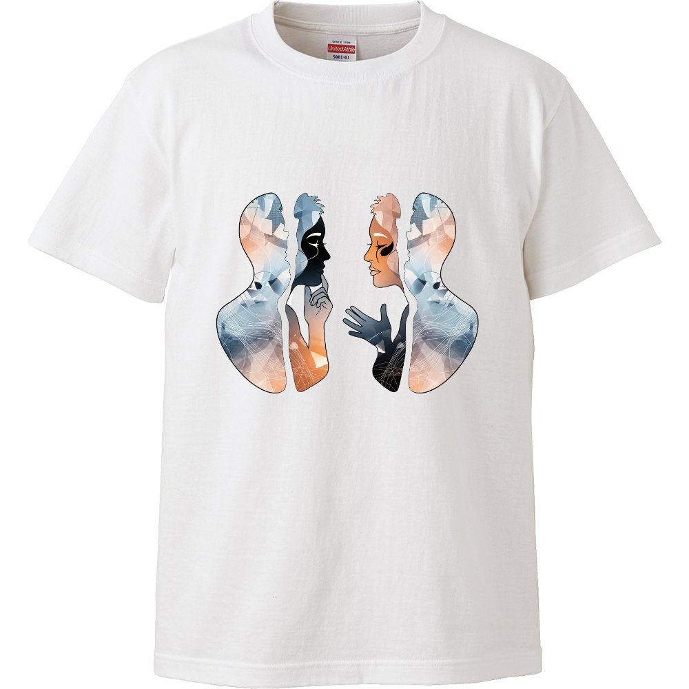 [Tシャツ] Human beings reflect one another.