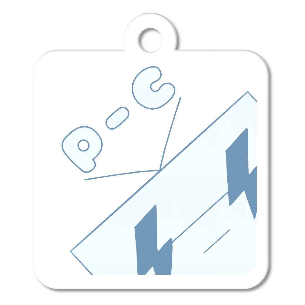 サイゆる2026 グッズ アクリルキーホルダー ひょっこりシリーズ P氏ver