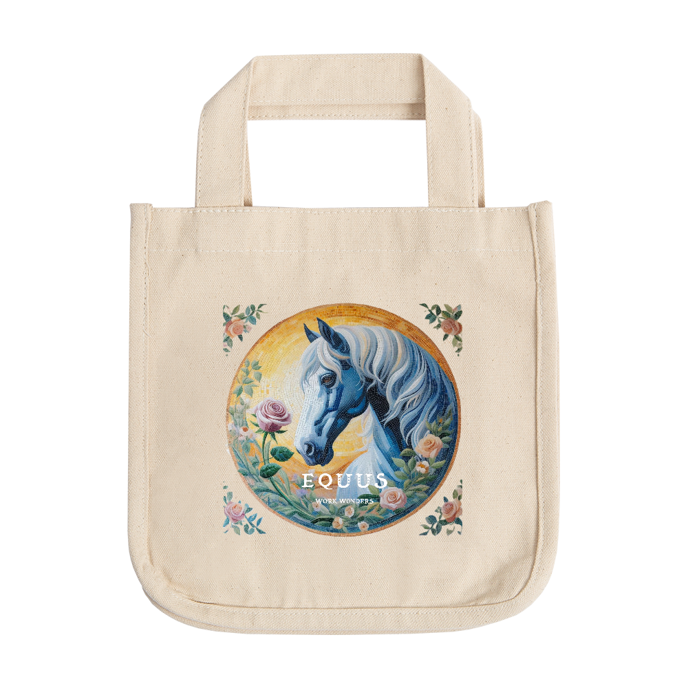 馬と薔薇ミニトート