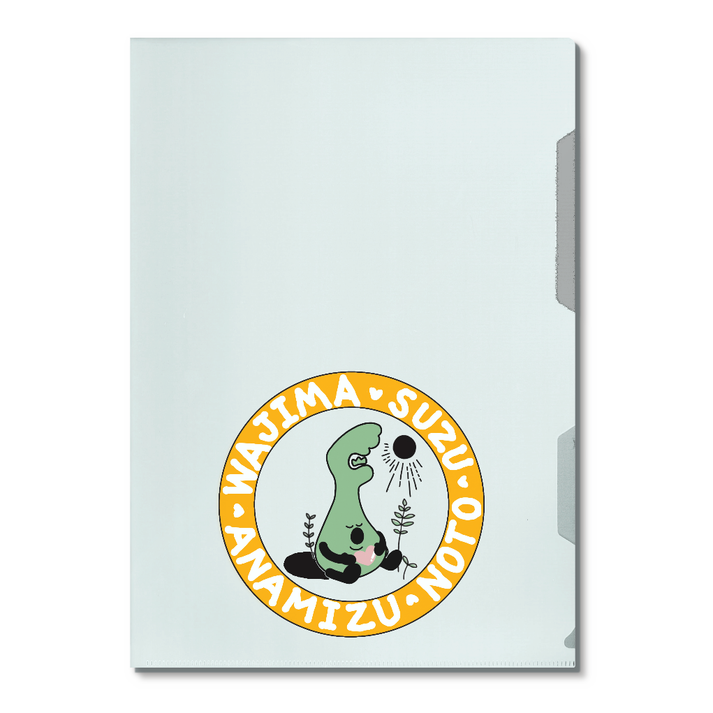 のとくん（能登応援ゆるキャラ）★クリアファイルA4②