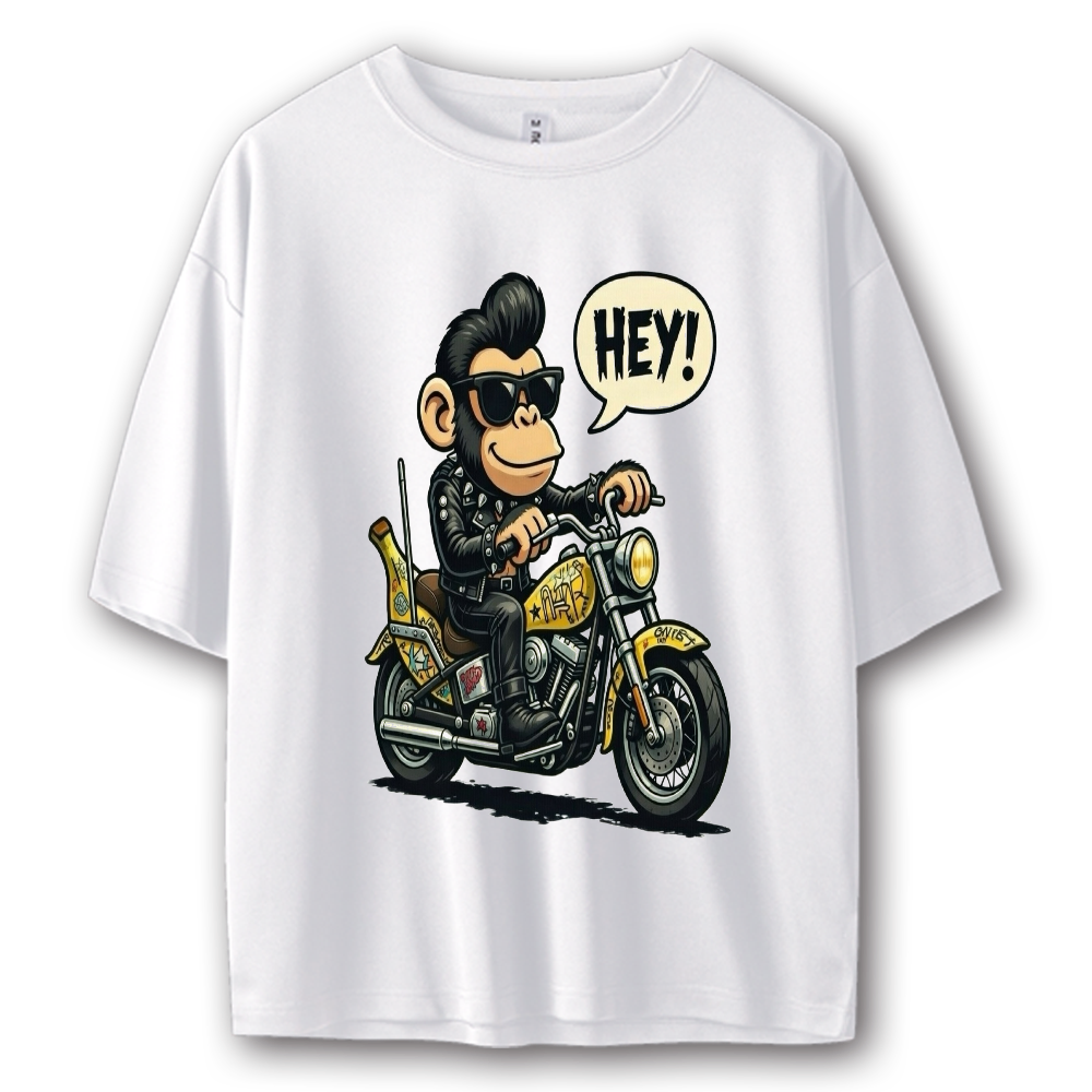 パンクなちんぱんライダー ストリート系Tシャツ