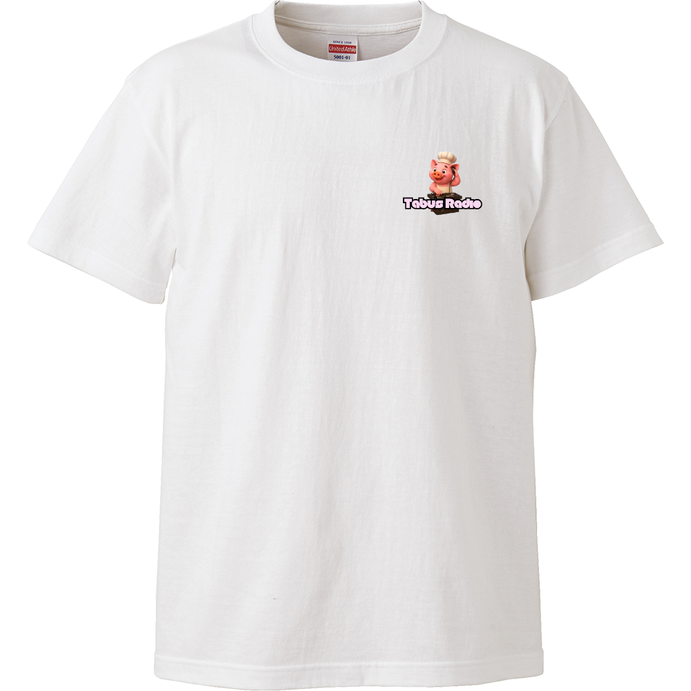 T‑RADクラシックTシャツ｜Tabu’s Radio™ 胸カラーワンポイント
