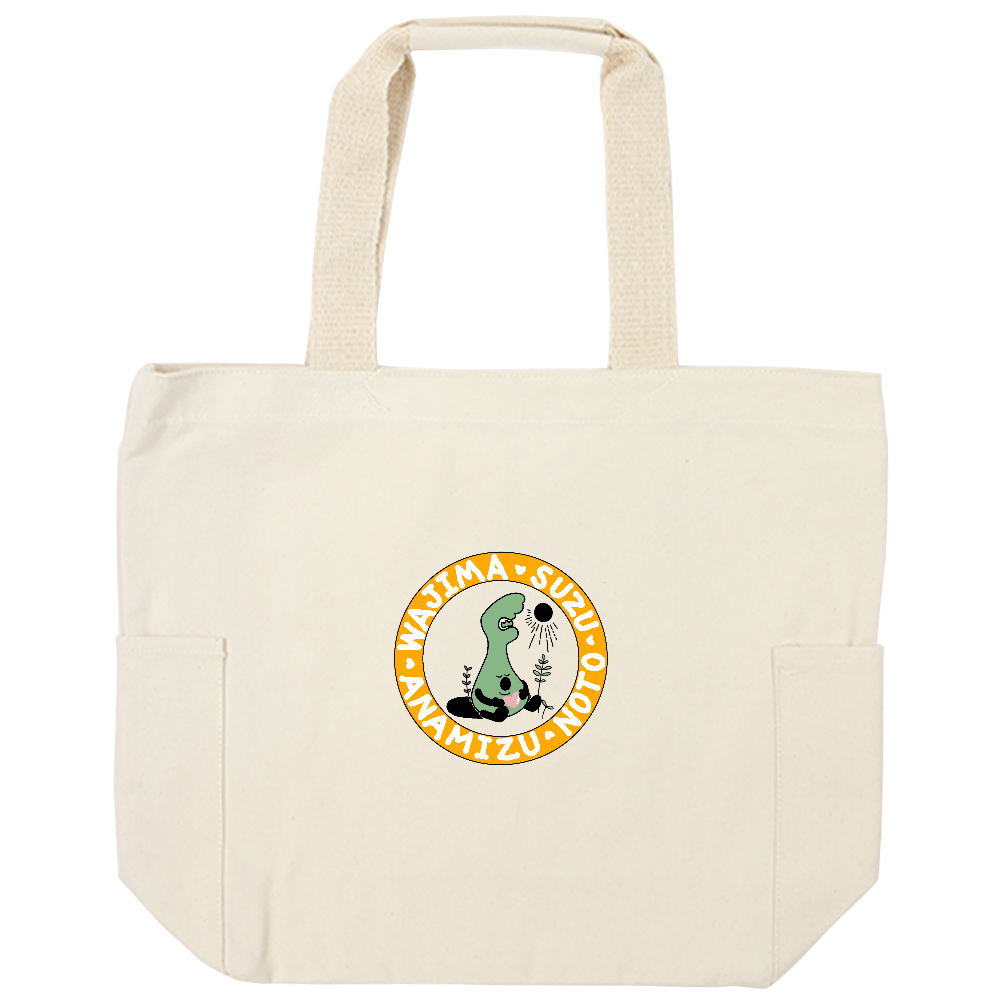 のとくん（能登応援ゆるキャラ）★トートバッグ①