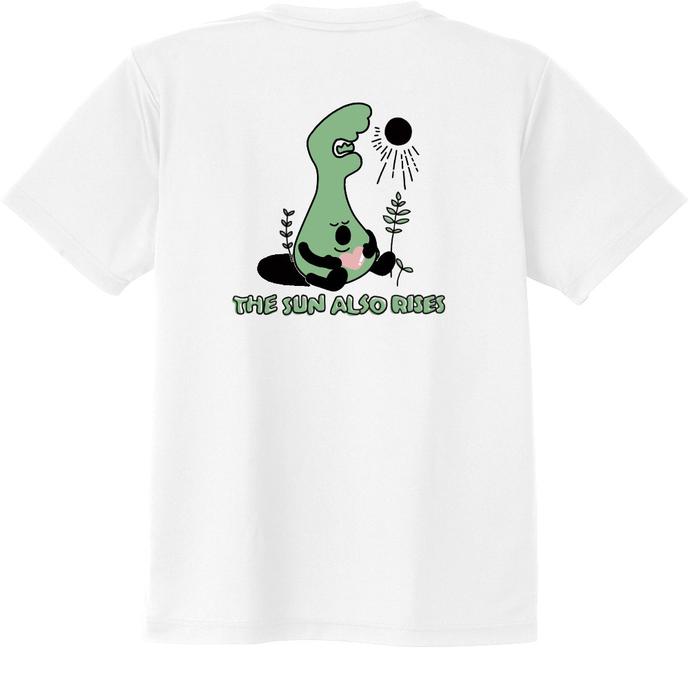 のとくん（能登応援ゆるキャラ）★VネックTシャツ後プリント①