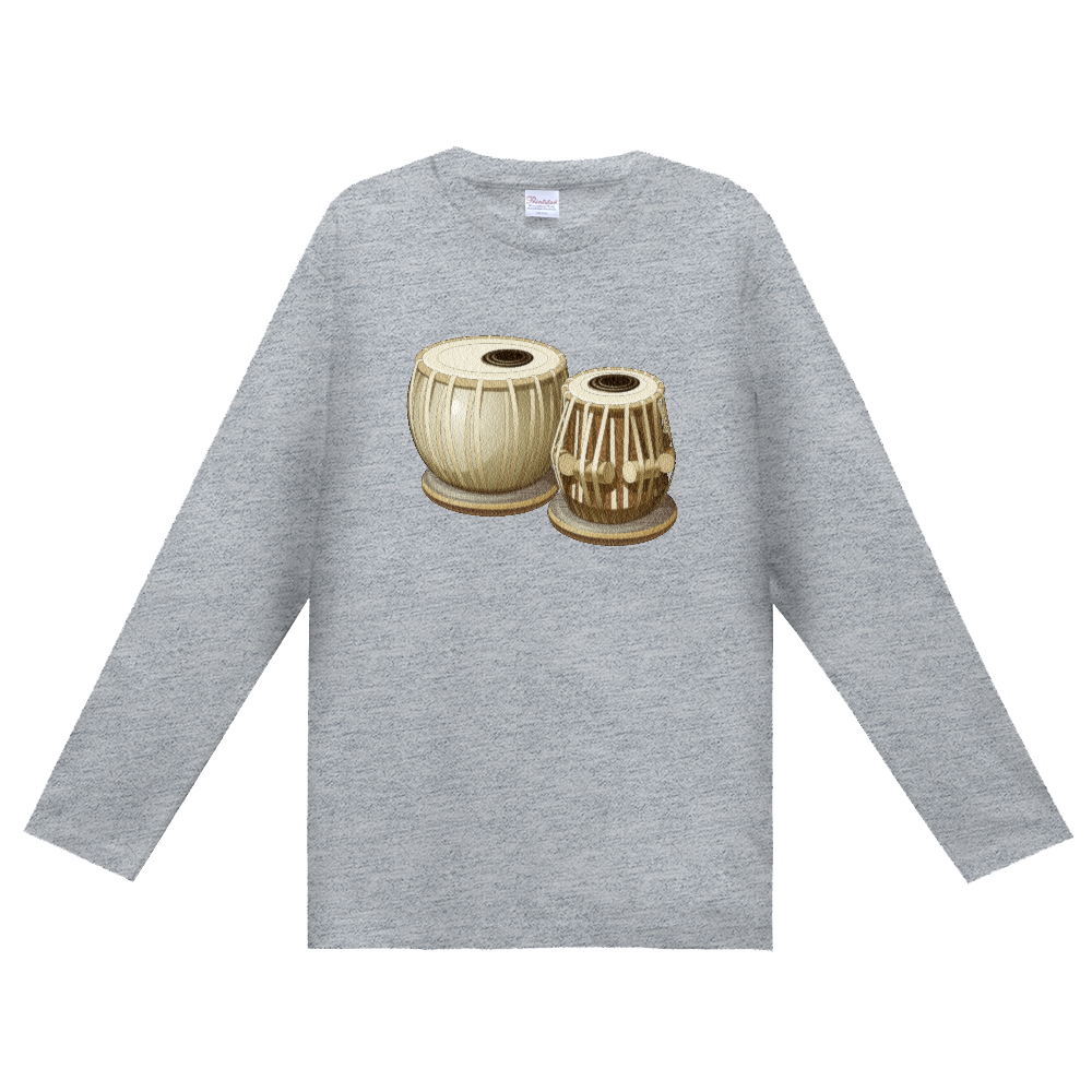 タブラ長袖Tシャツ砂岩風