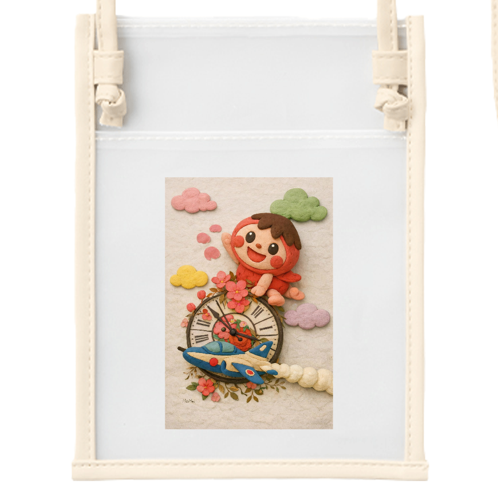 いちごちゃん 飛行機に乗る