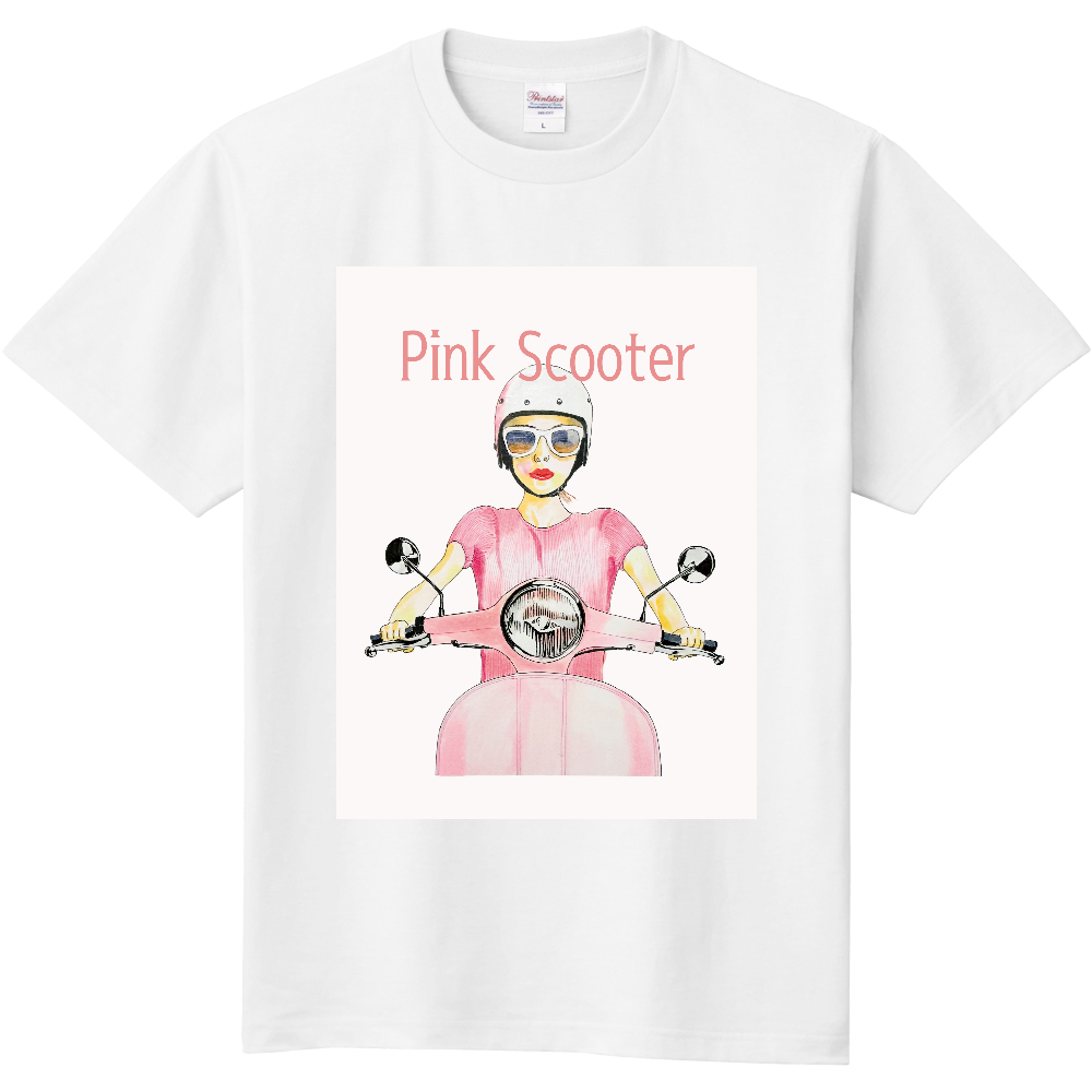 Pink Scooter
