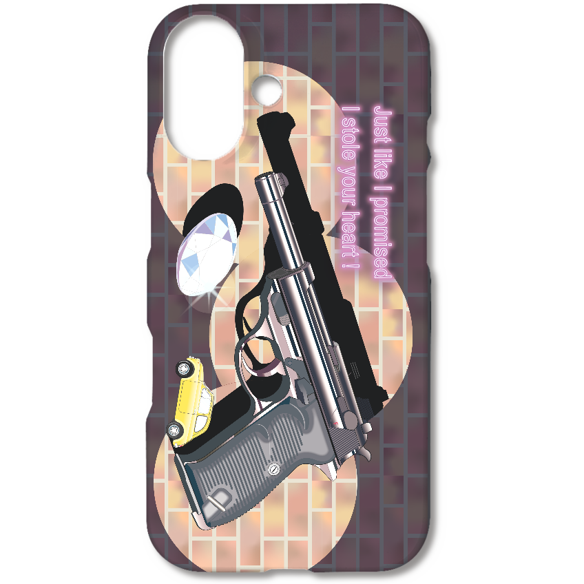 ハンドガンミニマリストアート　16無印用