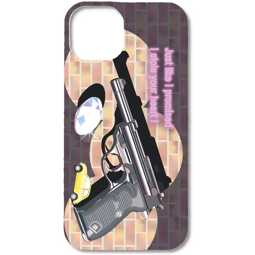 ハンドガンミニマリストアート 14無印用