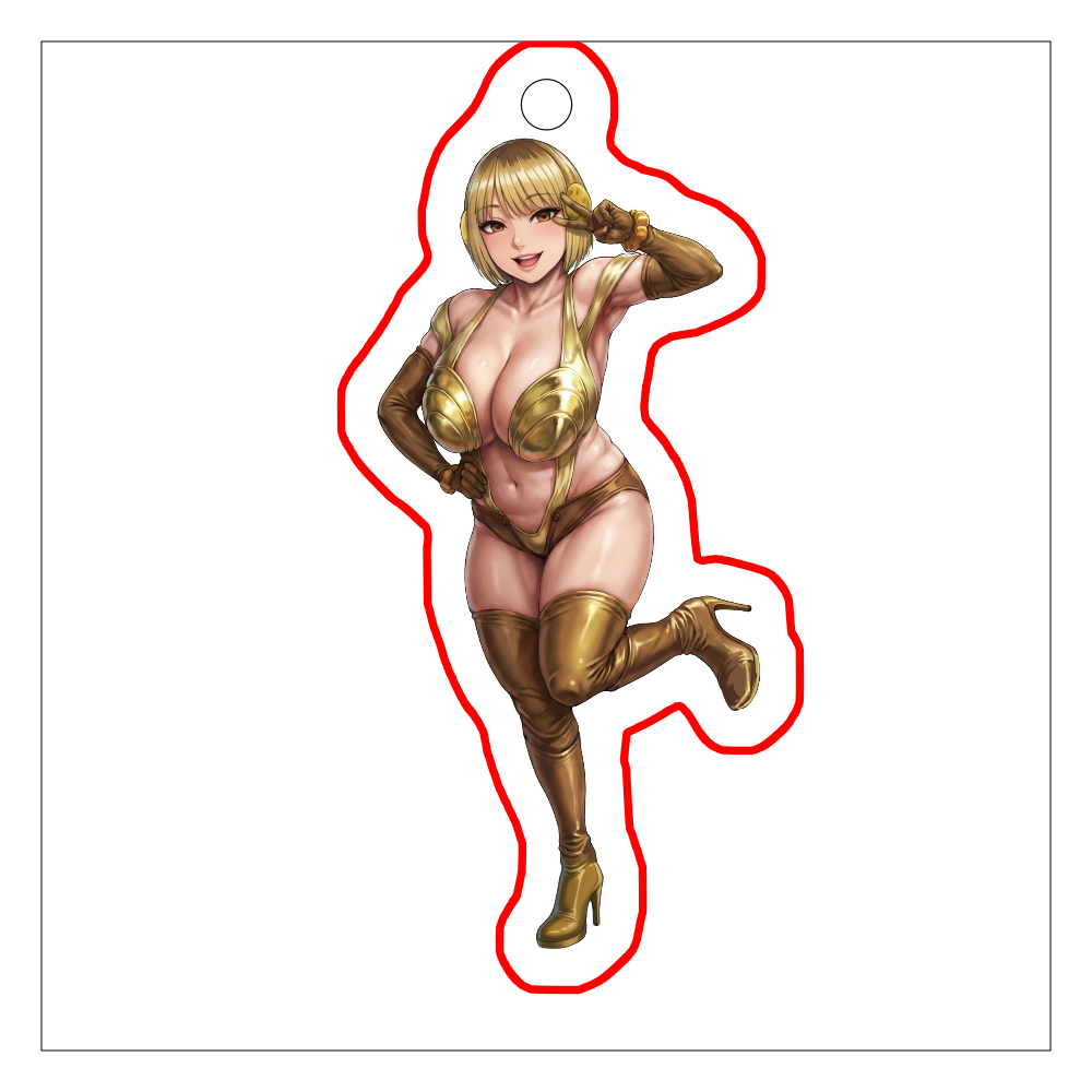 声山芋子アクリルキーホルダー