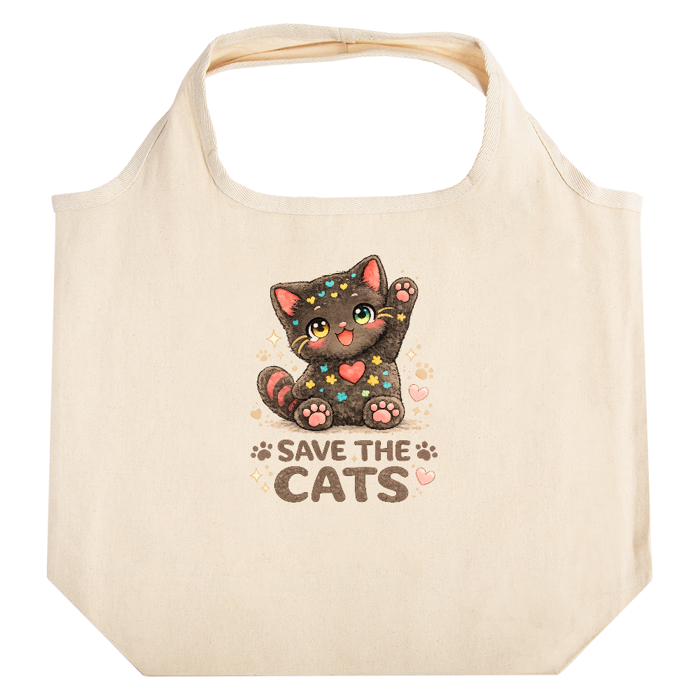 くろすけ｜保護猫チャリティエコバッグ