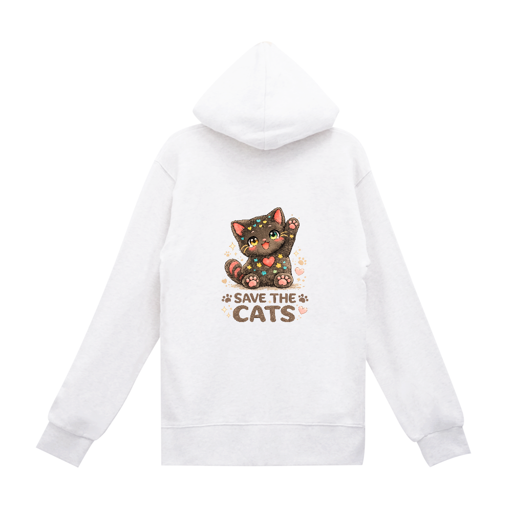 くろすけ｜保護猫チャリティパーカー