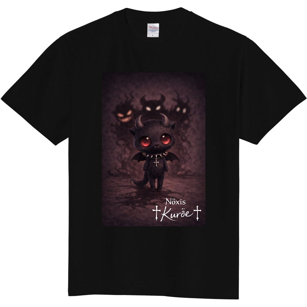 Nöxis Kuröe（ノクシス・クロエ）/ Devil×BatオリジナルキャラクターTシャツ       