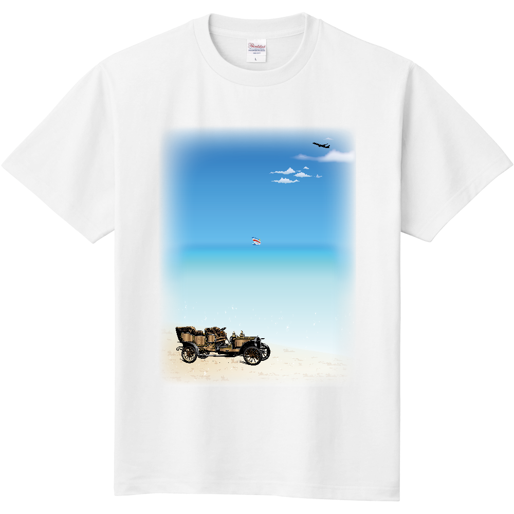 A004　ポップ『車』 定番Ｔシャツ｜PrintStar