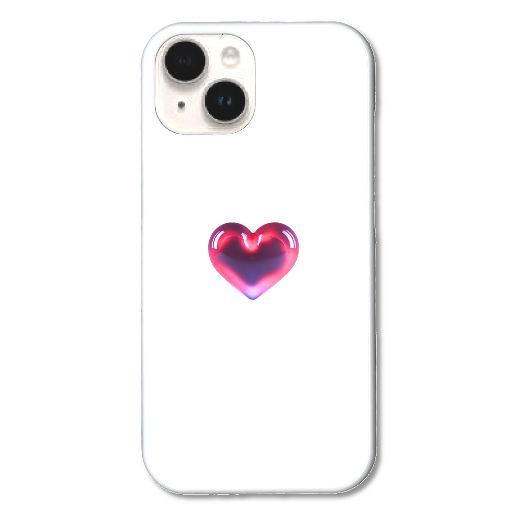 3D HEART IPHONE15 CASE
